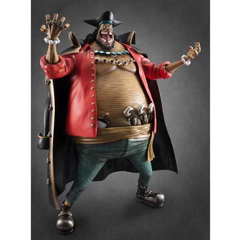 

ONE PIECE Marshall D Teach Blackbeard One Of The Four Emperor Blackbeard Pirates KG PVC Action Figure Collection Model Toy M464