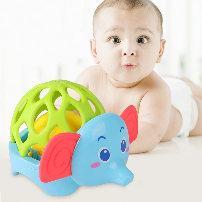 1PC Plastic Baby Toys Hand Shake Bell Ring Rattles toys Baby