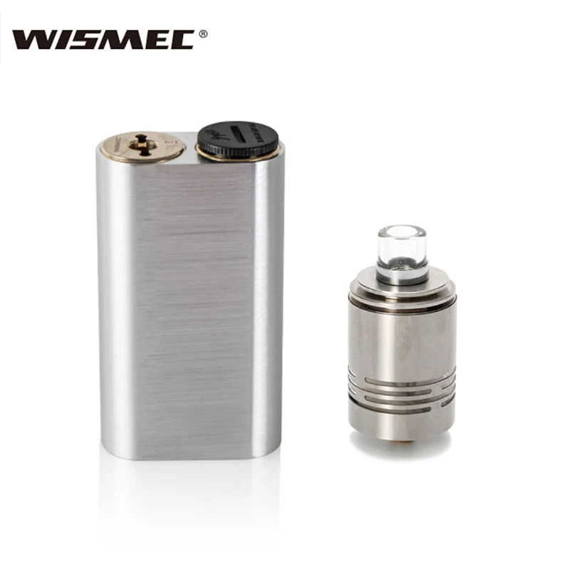 Original Wismec Noisy Cricket Mod Box with wismec Theorem RTA Atomizer Tank 510 thread