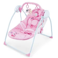 Детский Электрический умный пульт дистанционного управления качели качалка Колыбель Coax для сна новорожденный успокаивающее кресло Детские шейкер качели