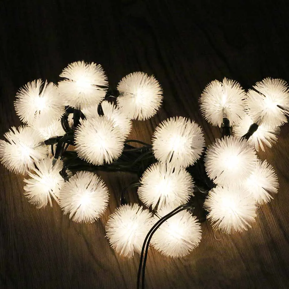 SOLAR POWERED OUTDOOR luci LED Stringa Colorato Natale Xmas Party GIARD.