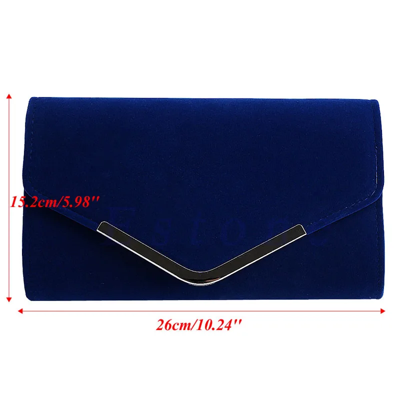 New 1Pc Lady Velvet Bridal Clutch Evening Bag Prom Wedding Women Shoulder Handbag Purse New 1Pc Lady Velvet Bridal Clutch Evening Bag Prom Wedding Women Shoulder Handbag Purse