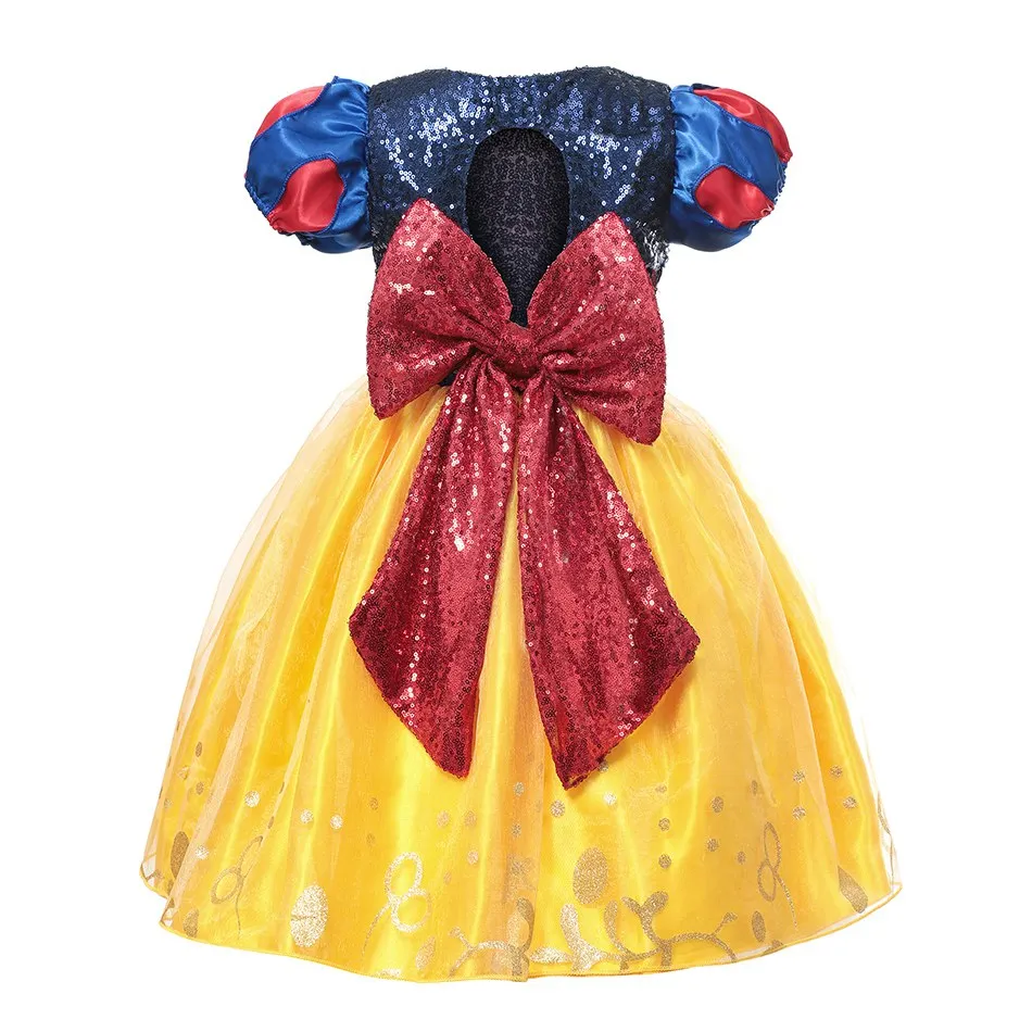 Girls Snow White Costume (3)