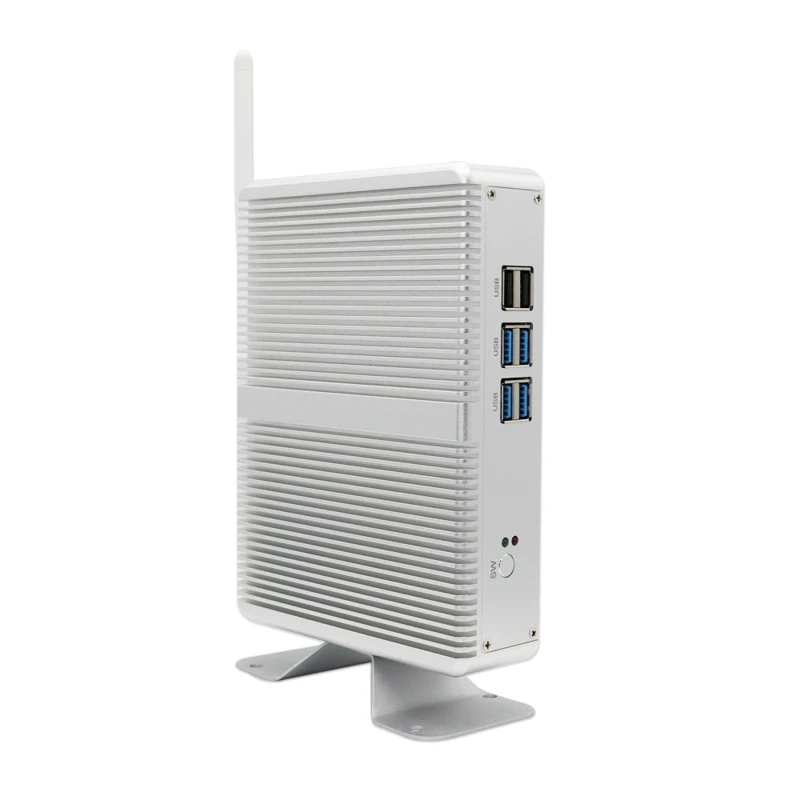 Latest Fanless Mini Pc Intel Core I3 I5 I7 Windows 10 Pro Barebone