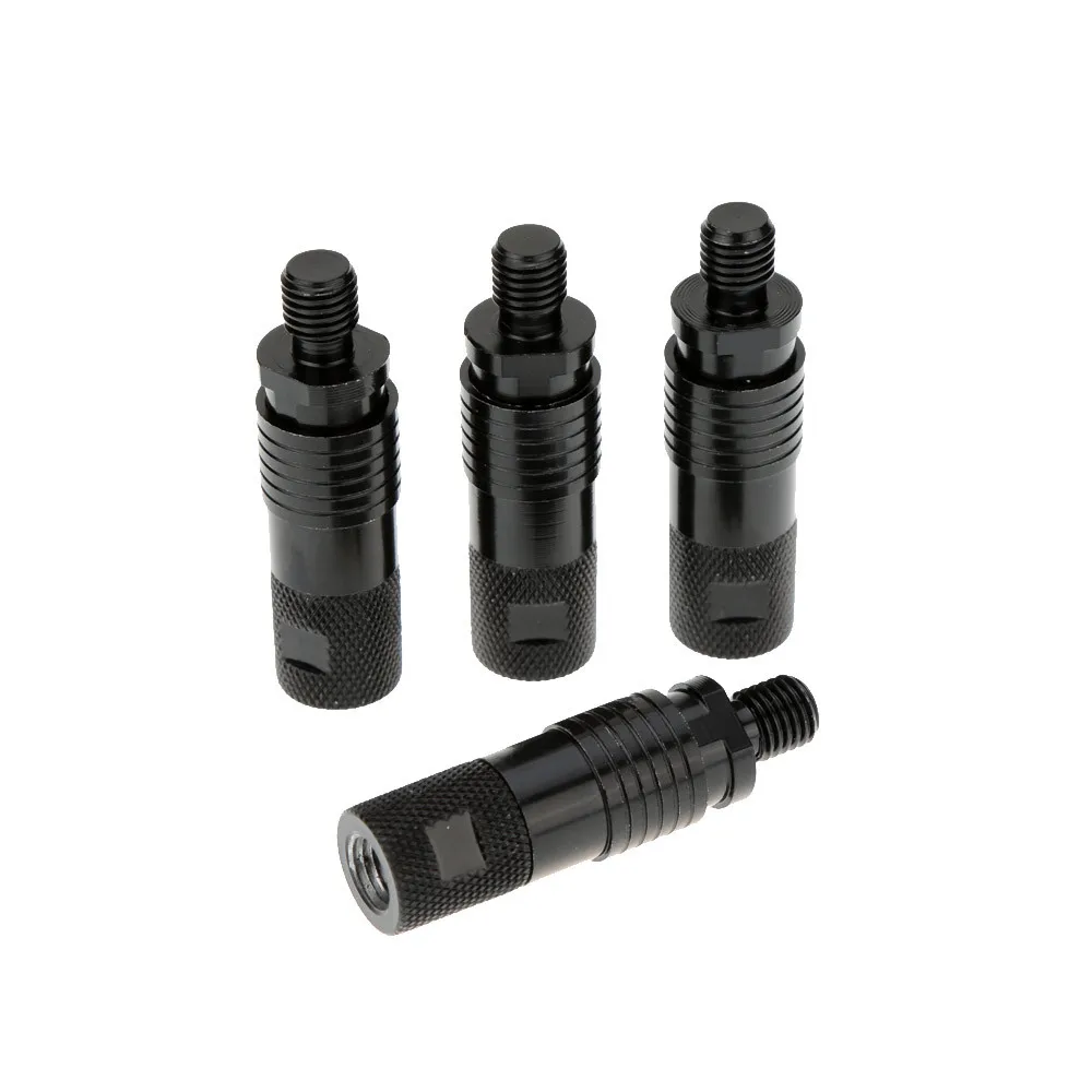

4Pcs/Lot Quick Release Adapter Connector Carp Fishing Rod Aluminum Alloy Bite Alarm Rod Holder Connector Carp Fish Tackle Pesca