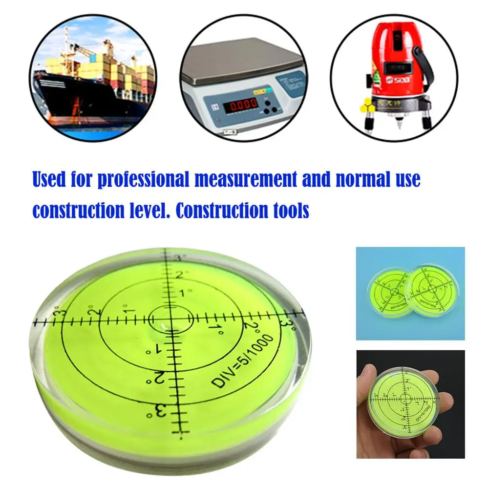 Bullseye пузырьковый уровень поверхности круглый уклонометры для геодезических инструментов и трибрахс