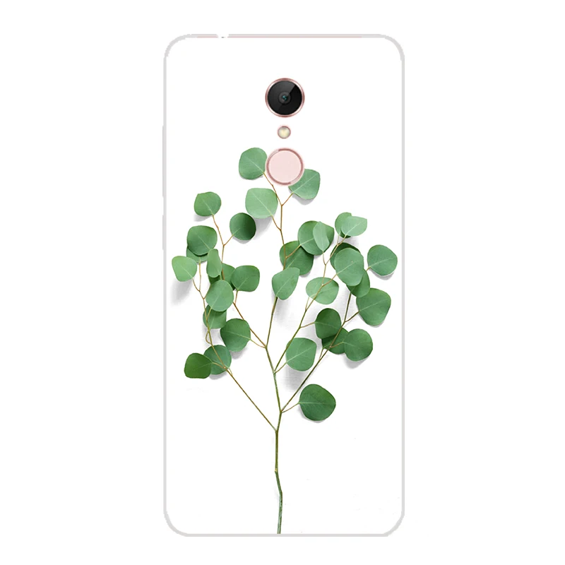 Xiaomi redmi 5 plus Case Cover TPU Case For Xiaomi redmi 5 plus Phone Cover Sweet Floral Cute Cat TPU Redmi 5 p Soft Case 100% 29