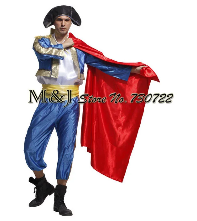 Mens Spanish Matador Bullfighter Spain Mexican National Fancy ...