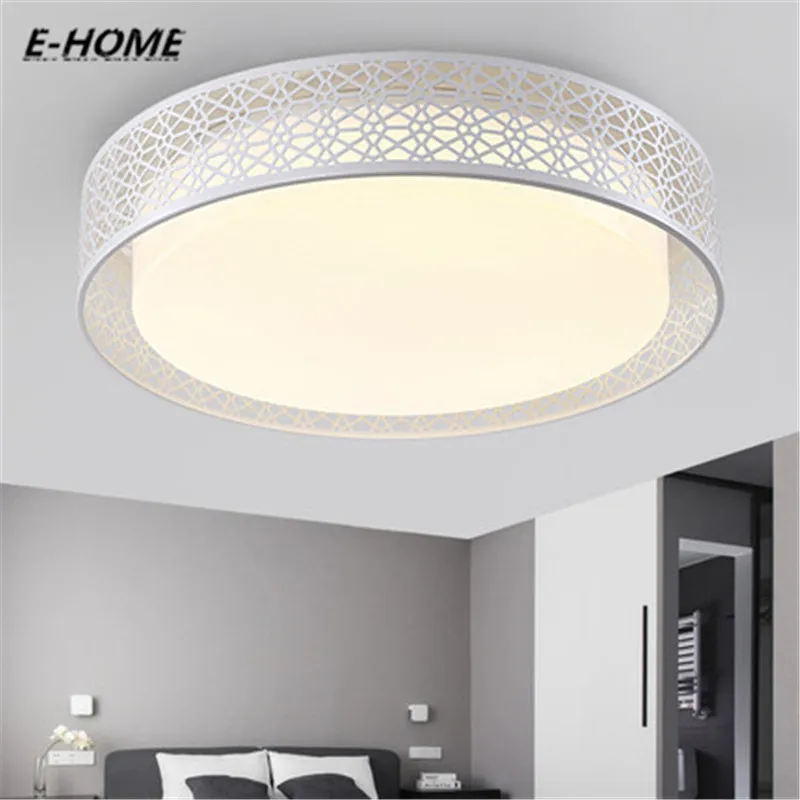 

Round Fashion LED Bedroom Creative Ceiling Simple Modern Dining Room Restaurant Light Lens Lamps