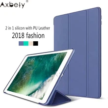 Чехол для Apple ipad Air/ipad 5, силиконовый мягкий цветной чехол для задней панели из ТПУ и искусственной кожи 2 в 1, чехол для ipad 5, чехол