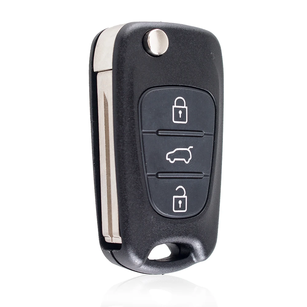 Dandkey 3 кнопки раскладной дистанционный ключ HA T005 CE0678 для HYUNDAI i30 433 МГц TOY40 ID46