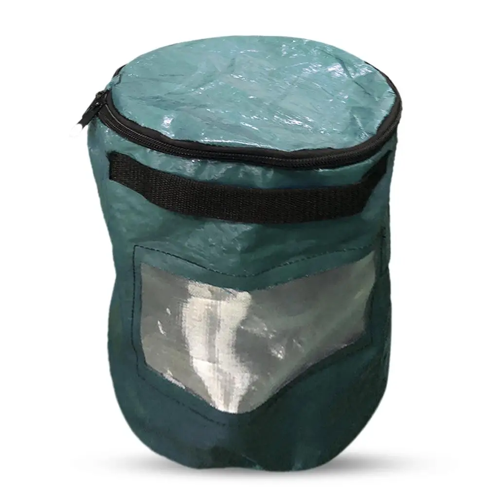 PE Earthworm Manure Bag Horticultural Compost Bag Earthworm Nutrient Soil Culture Bag For Tea Fruit Vegetable Growth - Цвет: Green