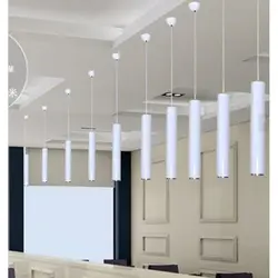 LukLoy кухня Остров подвесные светильники столовая магазин украшение барной стойки цилиндр трубы подвесной светильник кухня осветительное