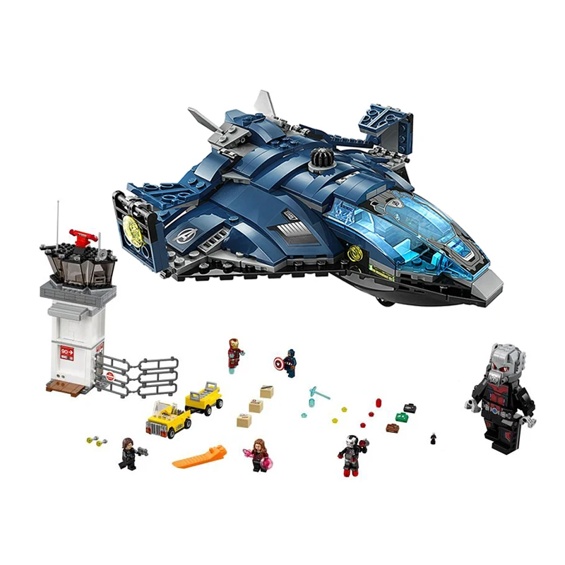 

Airport Battle Compatible Marvel Movies 76051 Model Building Blocks 774 Pcs Bricks Boys Birthday Gifts Children Toys