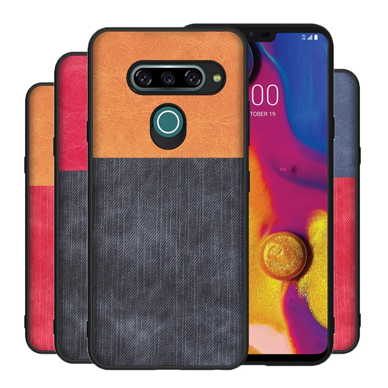 

Case for LG V40 V40 ThinQ Case Protective Shockproof Anti-Knock Silicone Cover Case for LG V40 ThinQ phone case back cover coque