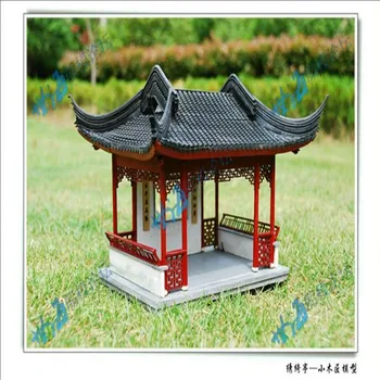 

wood building kit The State Forest and Park models to embroider, cheese Booth, wooden model kit architectural model material