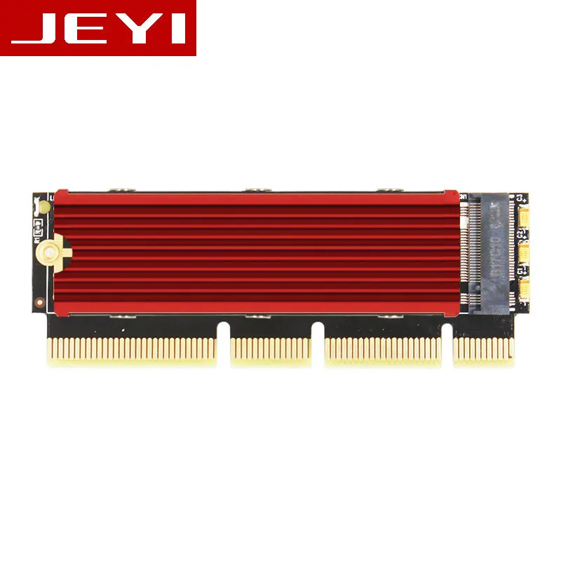 JEYI MX16-1U M.2 NVMe SSD NGFF для PCI-E 3,0X4X8X16 адаптер M ключ интерфейсная карта m.2 полная скорость поддержка PCI Express 2230-2280