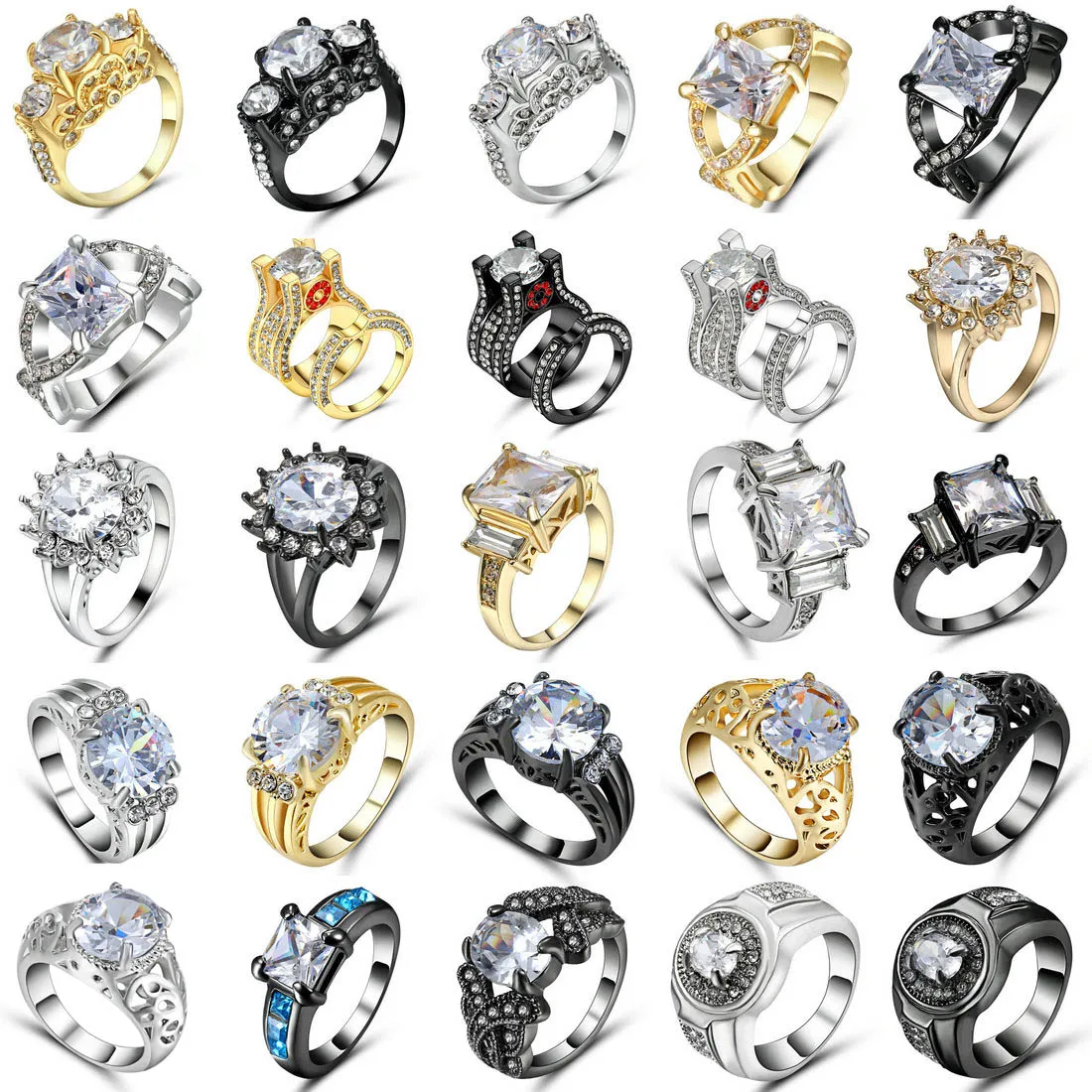 Женское Обручальное кольцо с фианитом цвет белое золото|ring size|wedding ringswomen wedding ring |