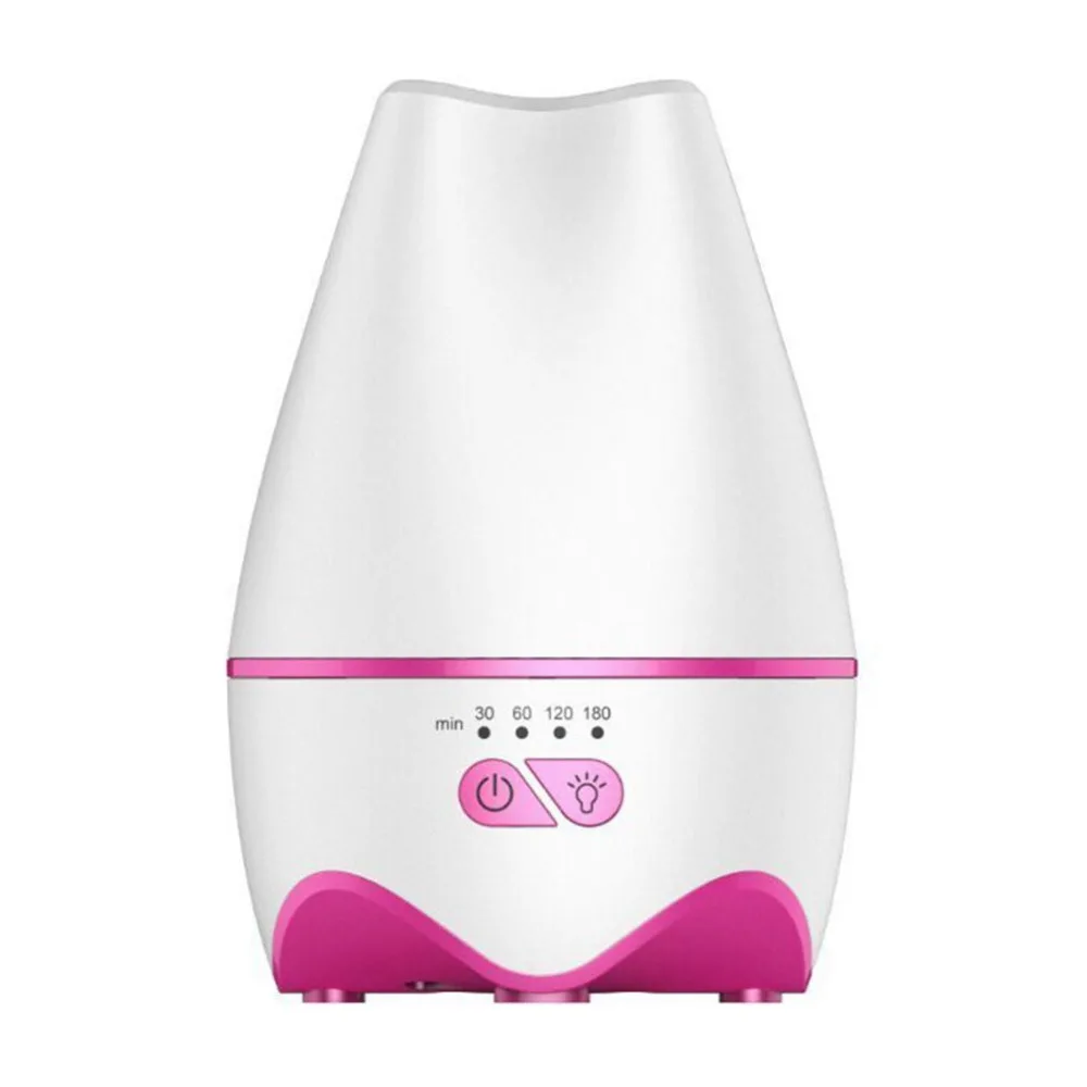 

Ultrasonic Air Humidifier Whisper-quiet Aroma Diffuser 120ml Tank Essential Oil Diffuser With 7 Colors LED Lights Night Light