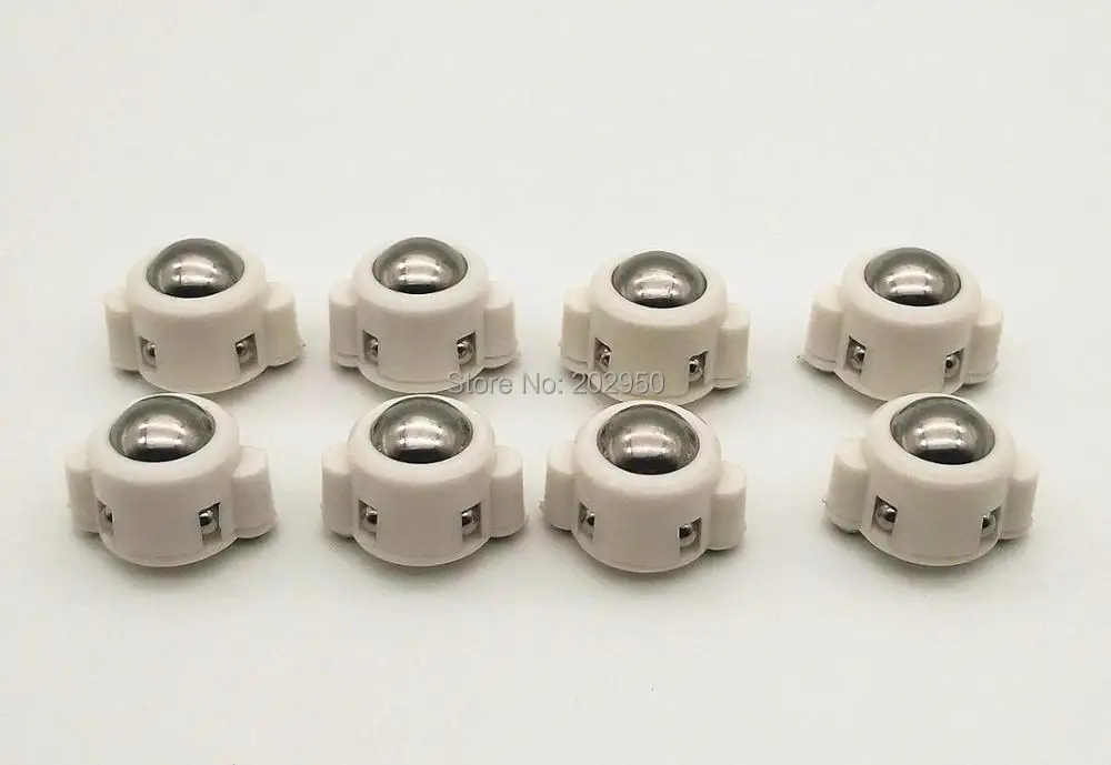 8pcslot Robotic Universal WheelBall 3PI Caster Smart AccessoryParts For DIY Assembling Kit Wheeled Robot Car Chassis