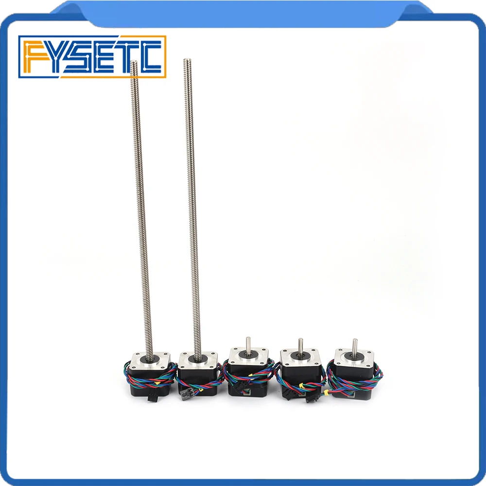 Продажа Prusa i3 MK2 MK2S MK3 аксессуар для 3d принтера 42 Шаговый двигатель 320 м z двигатель с трапециевидным свинцовым винтом для mini Rambo Ensy