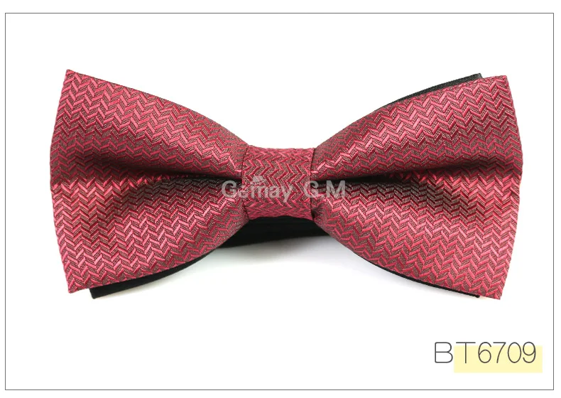 Полиэстер галстук-бабочка для Для мужчин модные Повседневное Цветочные животных Для мужчин мужские галстуки Галстук Галстуки для Свадебная вечеринка Костюмы галстук - Цвет: BT6709