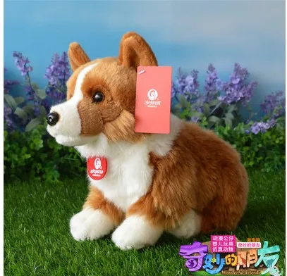 Лидер продаж 2019 имитация плюшевой собаки игрушки куклы подарки для детей|Мягкие