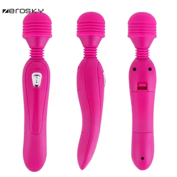 

Zerosky 12 speeds Powerful Oral Clit Vibrators for Women AV Magic Wand Vibrator Massager G spot Vibrating Sex Toys for Women