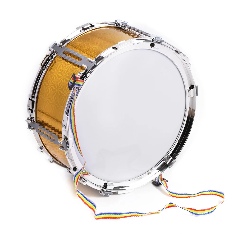 Красочный Джаз Snare барабан музыкальная игрушка барабан портативный ударный инструмент с барабаном палочки ремень для детей Рождественский подарок