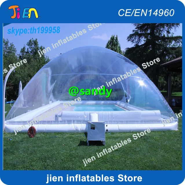 transparent giant inflatable pool bubble dome large Outdoor clear