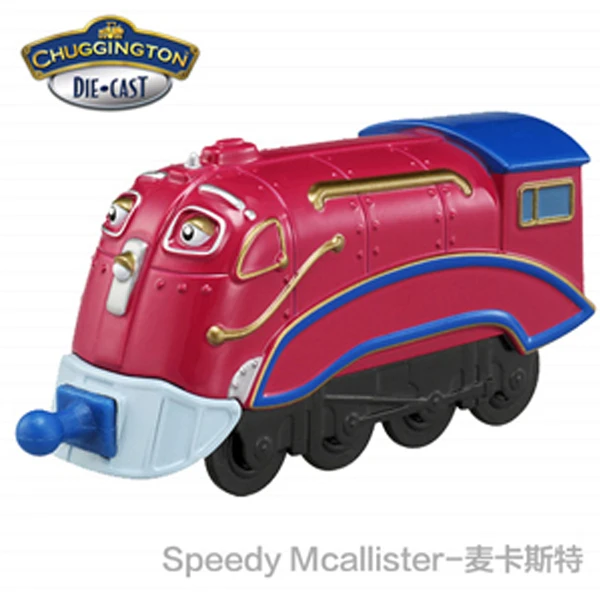 Free Shipping Brand New Chuggington Trains Speedy Mcallister Diecast Metal  Train Toy Loose In Stock