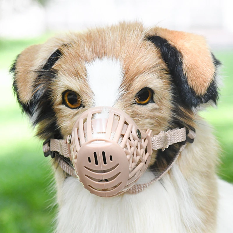 Adjustable Puppy Big Dog Muzzle Safety Breathable Pet Mouth Mask for Small Medium Large Dogs Pets Accessories mascotas Product images - 6