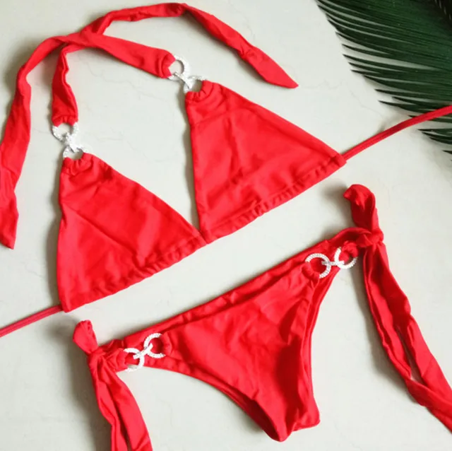 Buy sexy bikini set 2018 diamond women swimwear low