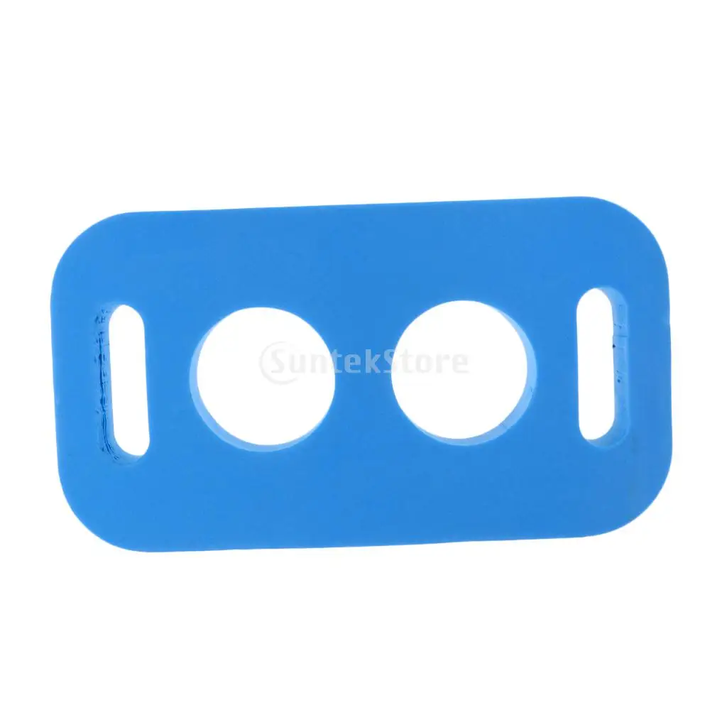 2 Pieces Swimming Float Noodle Holed Connector Water Floating Swim Pool Accessories Blue, Green