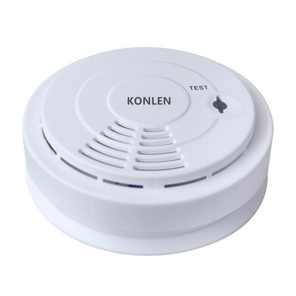 433 wireless smoke detector fire alarm linked with alarm