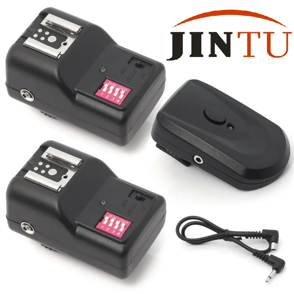 16 канальный беспроводной пульт дистанционного управления JINTU Studio Flash Trigger + 2x