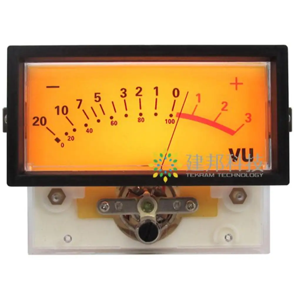 2pcs TN-73 VU Meter Head Amplifier DB Meter Power Discharge Fat Table w/Backlight 2pcs TN-73 VU Meter Head Amplifier DB Meter Power Discharge Fat Table w/Backlight