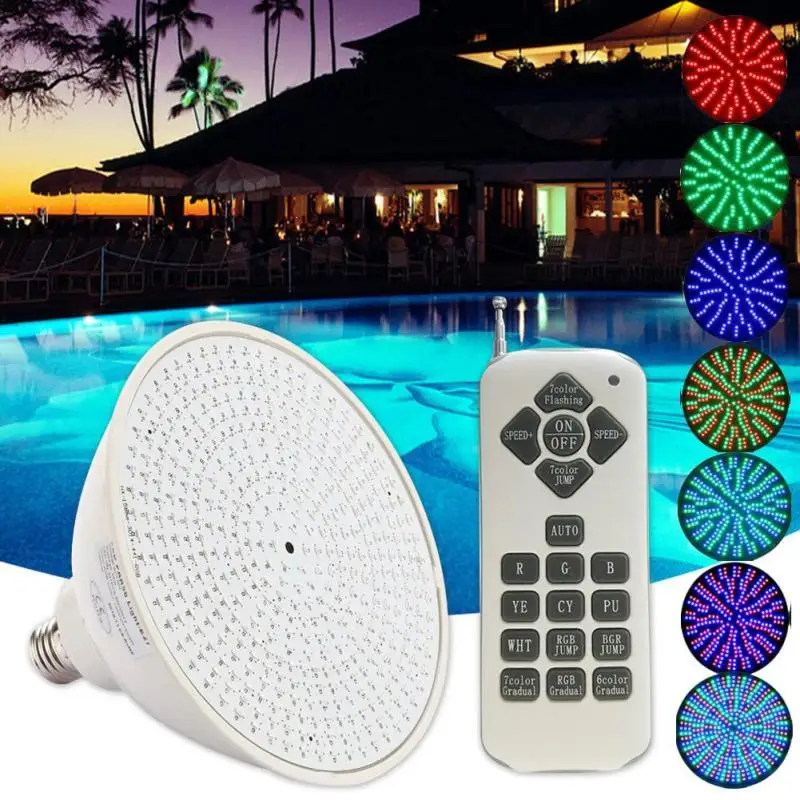 18W 24W 35W 12V Bulb Swimming Pool Light RGB LED Pool Light Fountain Lamp Underwater for Aquarium Piscina With Remote Control 18W 24W 35W 12V Bulb Swimming Pool Light RGB LED Pool Light Fountain Lamp Underwater for Aquarium Piscina With Remote Control
