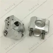 CNC алюминиевый сплав Руль управления для мотоциклов зажим 11/" до 7/8" Универсальный бар 28 мм Зажимы Байк адаптер