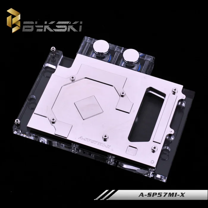 Bykski A-SP57MI-X Sapphire RX570 4G D5 его полное покрытие видеокарта блок водяного охлаждения