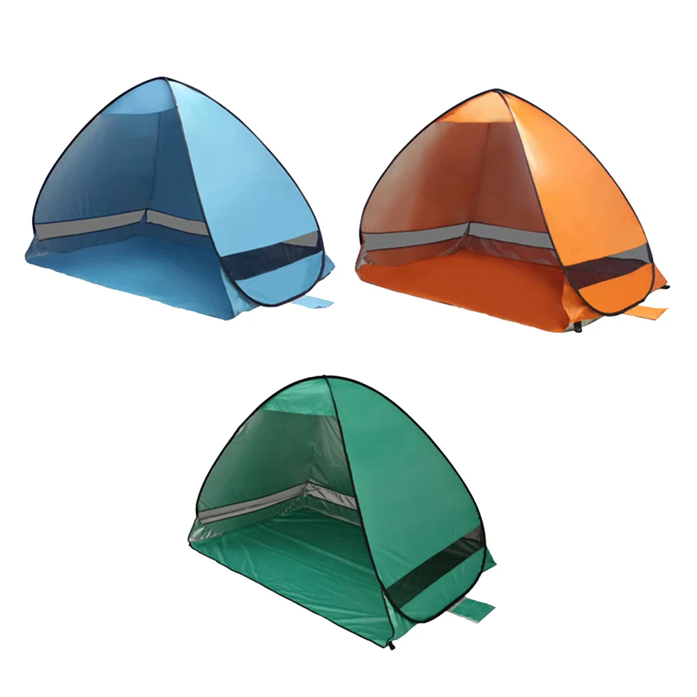 

Automatic Beach Tent 2 Persons Camping Tent UV Protection Shelter Outdoor Tent Instant Pop-up Summer Speed open beach shade tent
