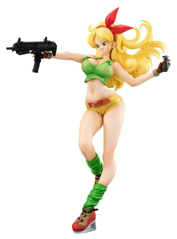 Горячая 19 см ПВХ Драконий жемчуг Gals Android 18 Lunchi Сексуальная Новая фигурка игрушки