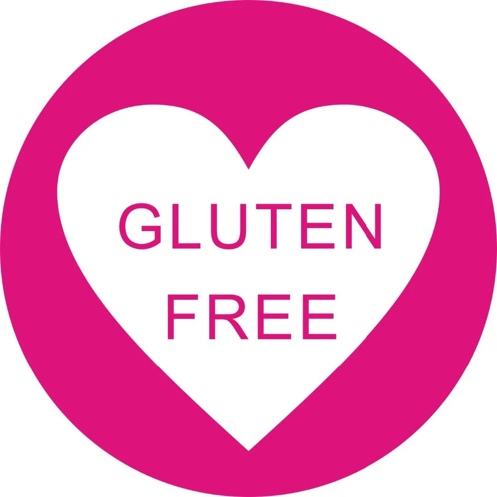 

new! Gluten Free Allergy Safe Culinary Label Stickers Food label 2.5cm 1000pcs Free shipping