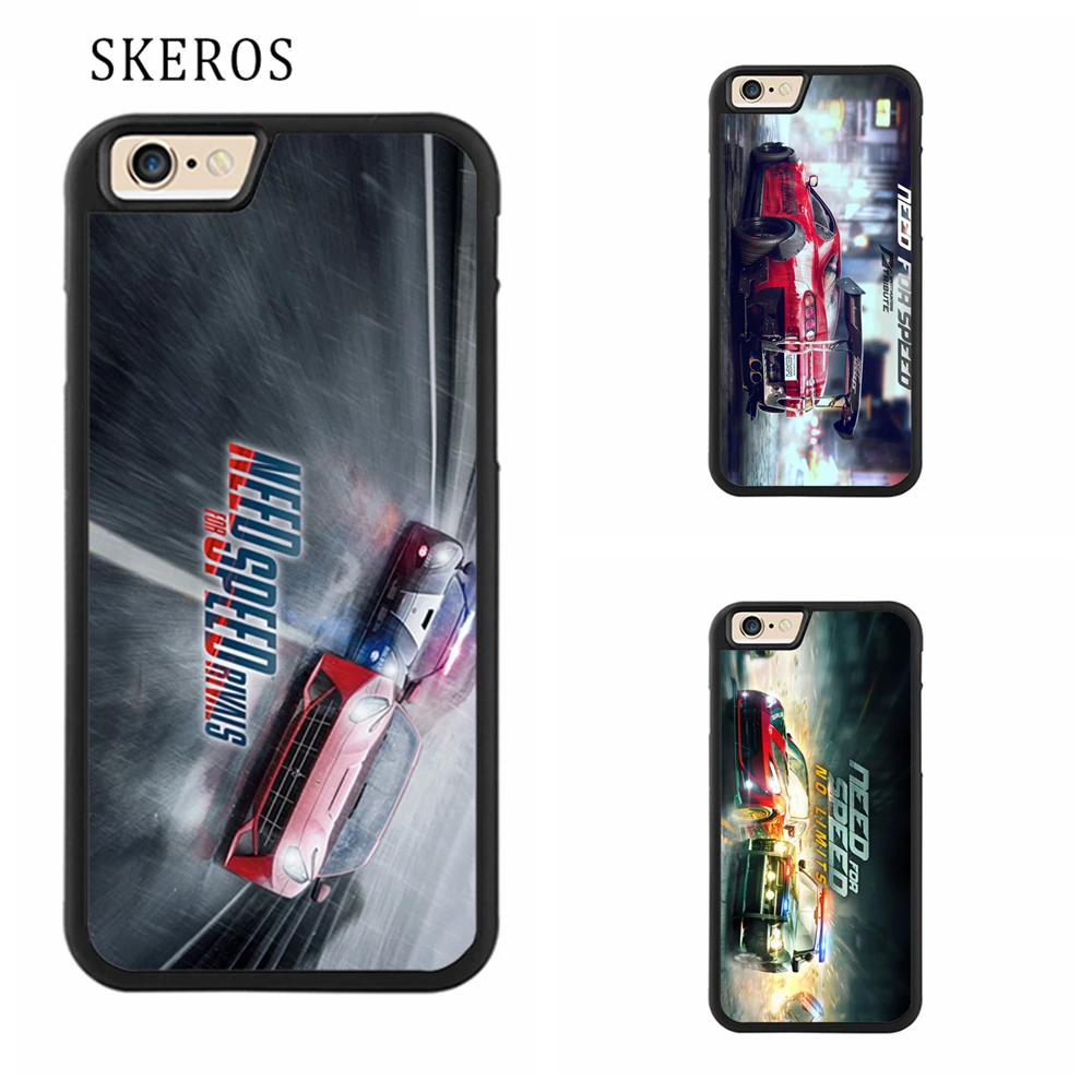 SKEROS need for speed Full Protective cover cell phone case iphone X 4 4s 5 5s 6 6s 7 8 plus #ee347 |