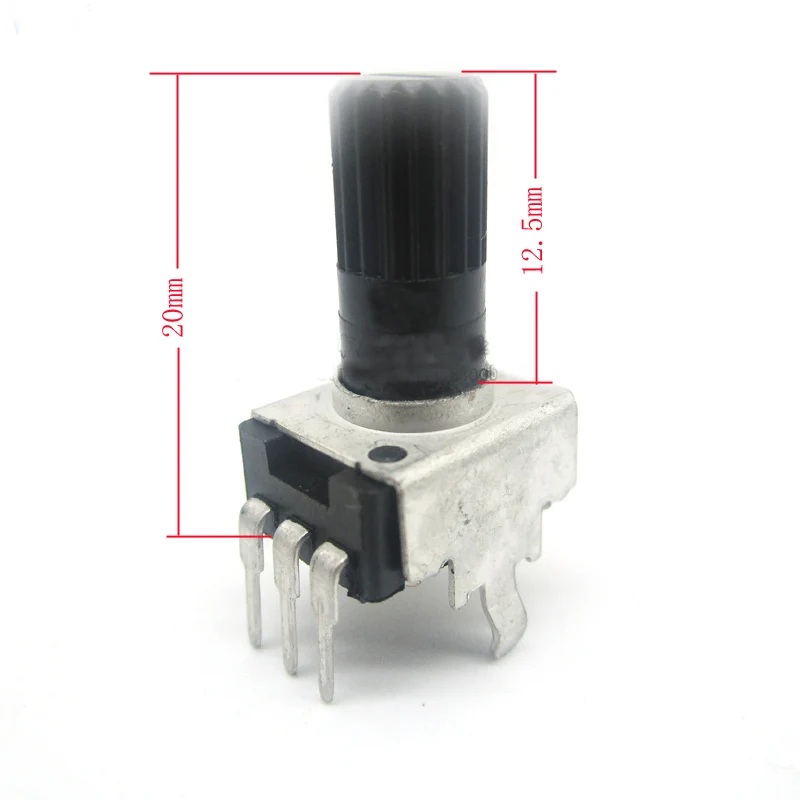 100 шт. RV09 Регулируемый сопротивление длинная ручка вертикальный цилиндрический