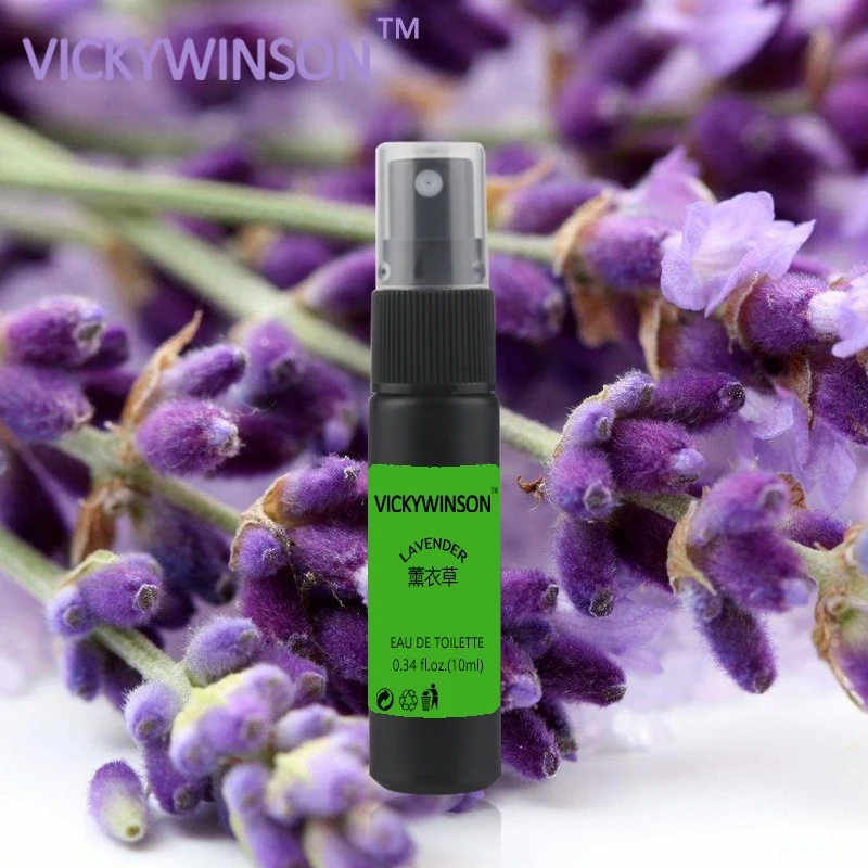 VICKYWINSON Lavender deodorization 10ml Antiperspirants Women Deodorant Fragrance Long-lasting Aromatic Water vickywinson osmanthus deodorization 10ml body spray scent lasting fragrance for women men sweat deodorant