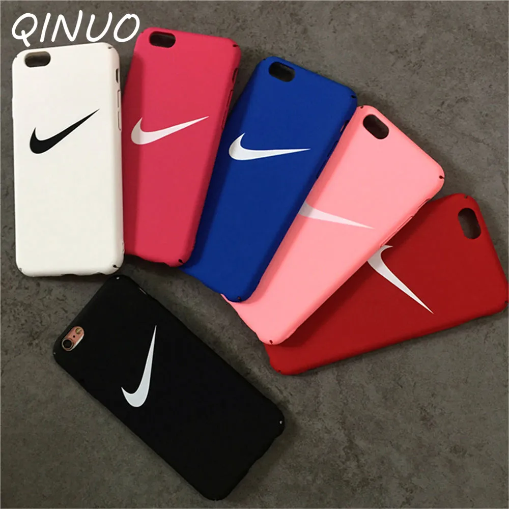 

QINUO American Street Sport Brand Case For iPhone 6 6S 7 8 Plus X XR XS Max 5 5S SE Correct Tick Hard Cover Telefon kilifi Etui