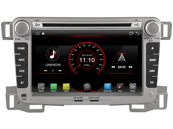 Clearance Android 8.1 quad core car dvd player media car audio stereo wifi carplay bluetooth headunit for CHEVROLET SALT 2009-2013 5
