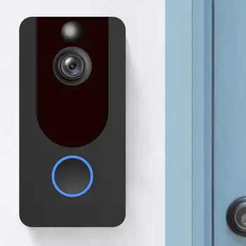 

V7 1080p WiFi Video Camera Doorbell Camera Deurbel Met Camera Door Phone Intercom Remote Monitoring Alarm Wifi Door Bell Camera