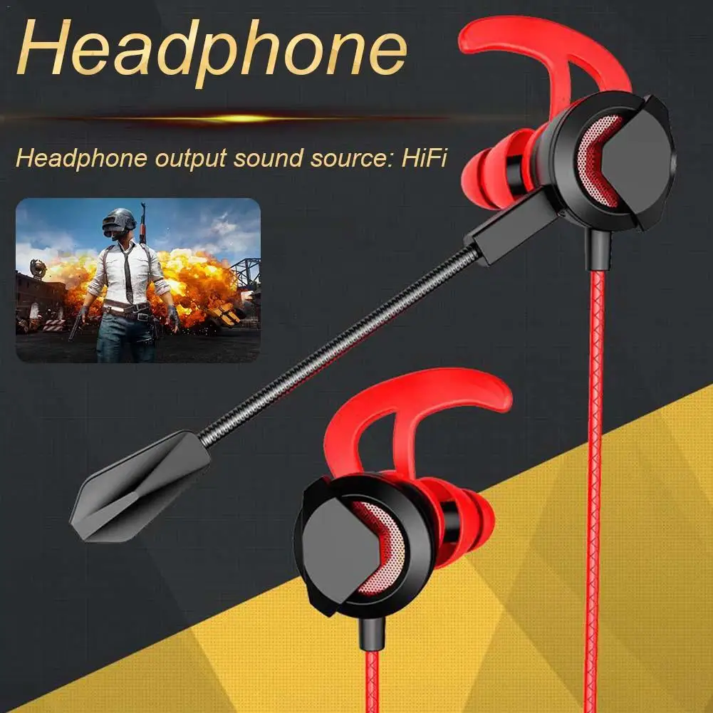 2018 Voice Game Computer Headphones With Microphone E sports Game Mobile Game Headphones Dropship 9 5